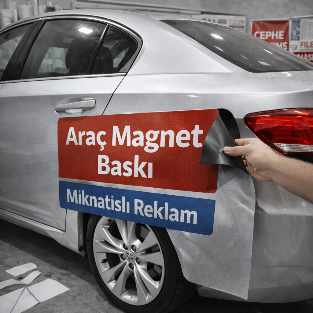 Araç Magnet Baskı