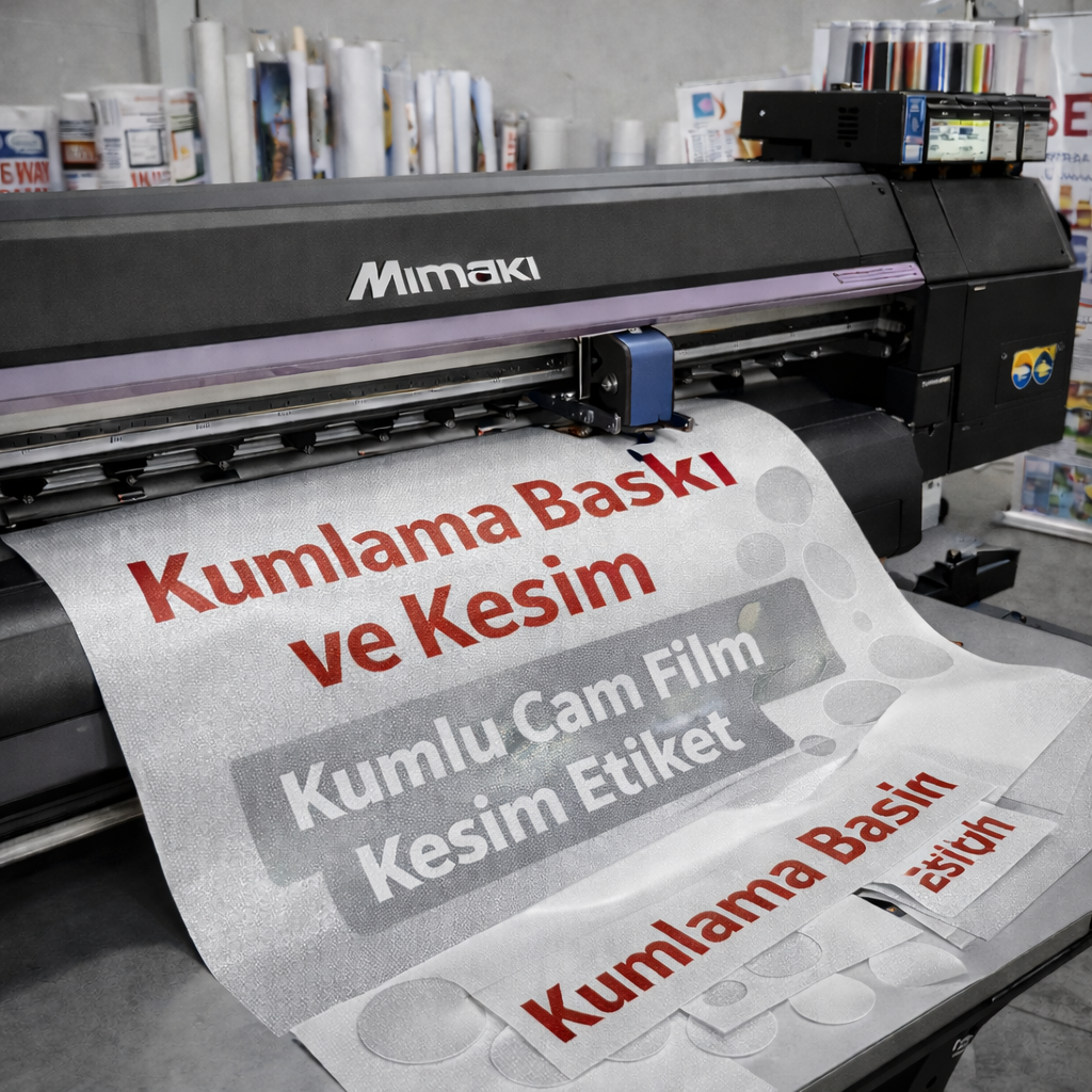 Kumlama Baskı ve Kesim