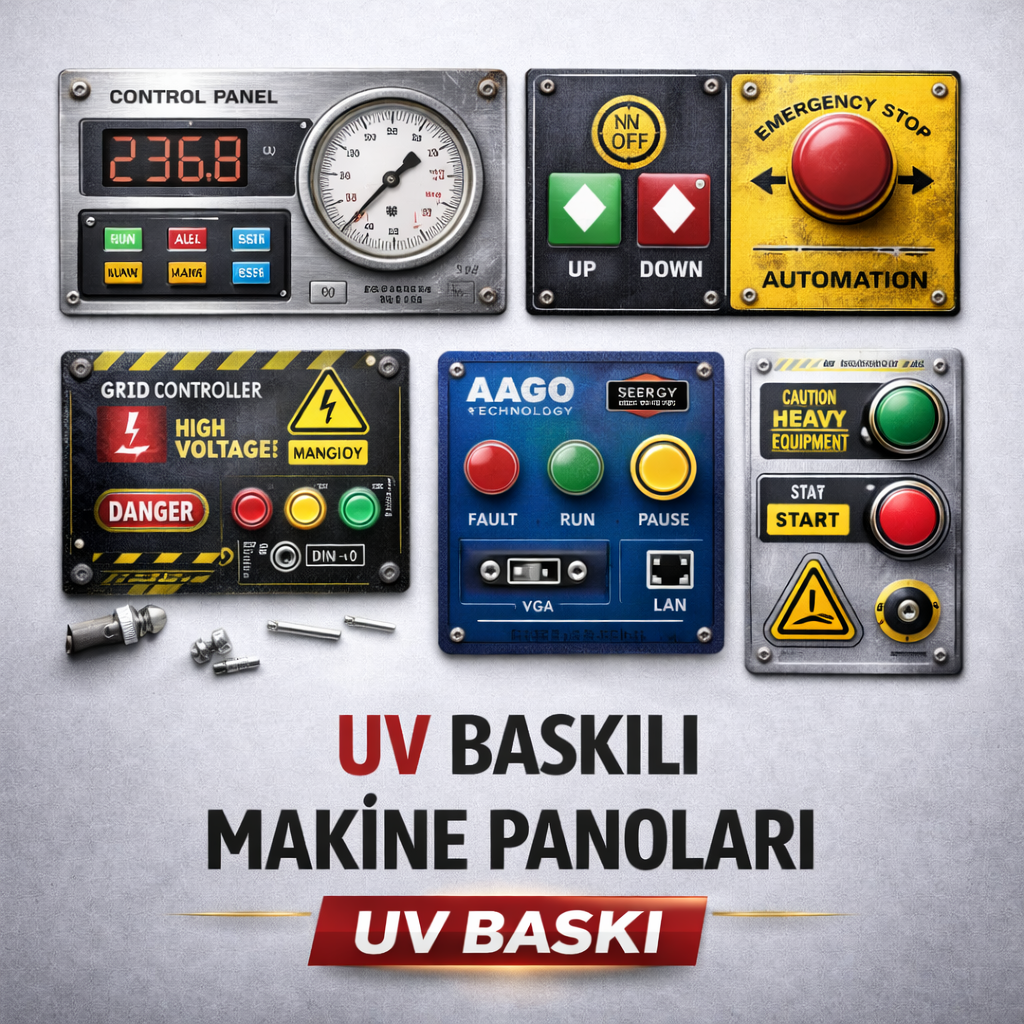 Makine Panosu UV Baskı