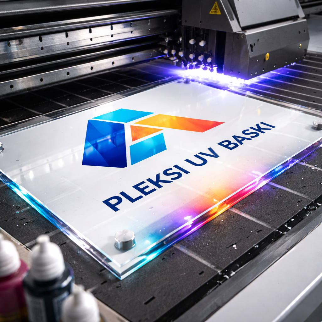 Pleksi Üzerine UV Baskı