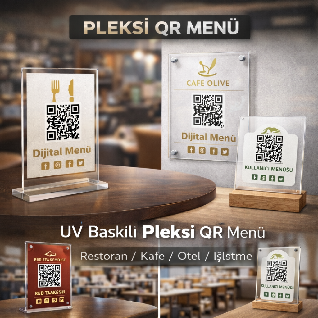 Pleksi QR Code Menü