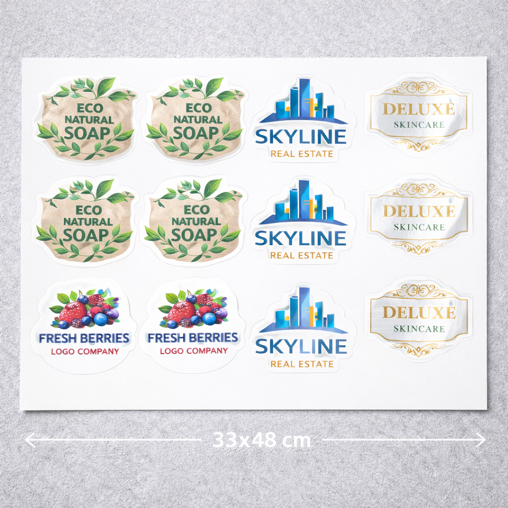 Tabaka Dijital Baskı Etiketler