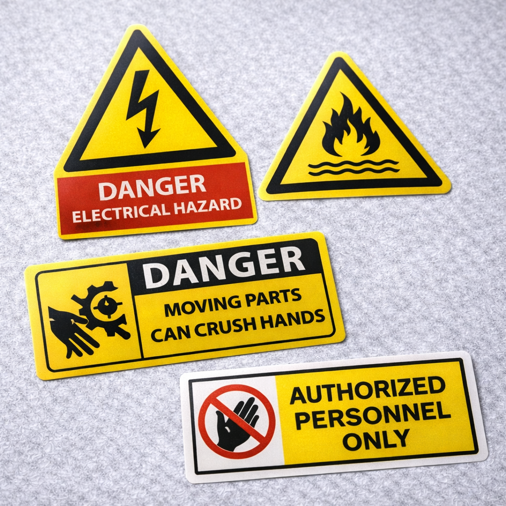 Makine Uyarı Etiketleri