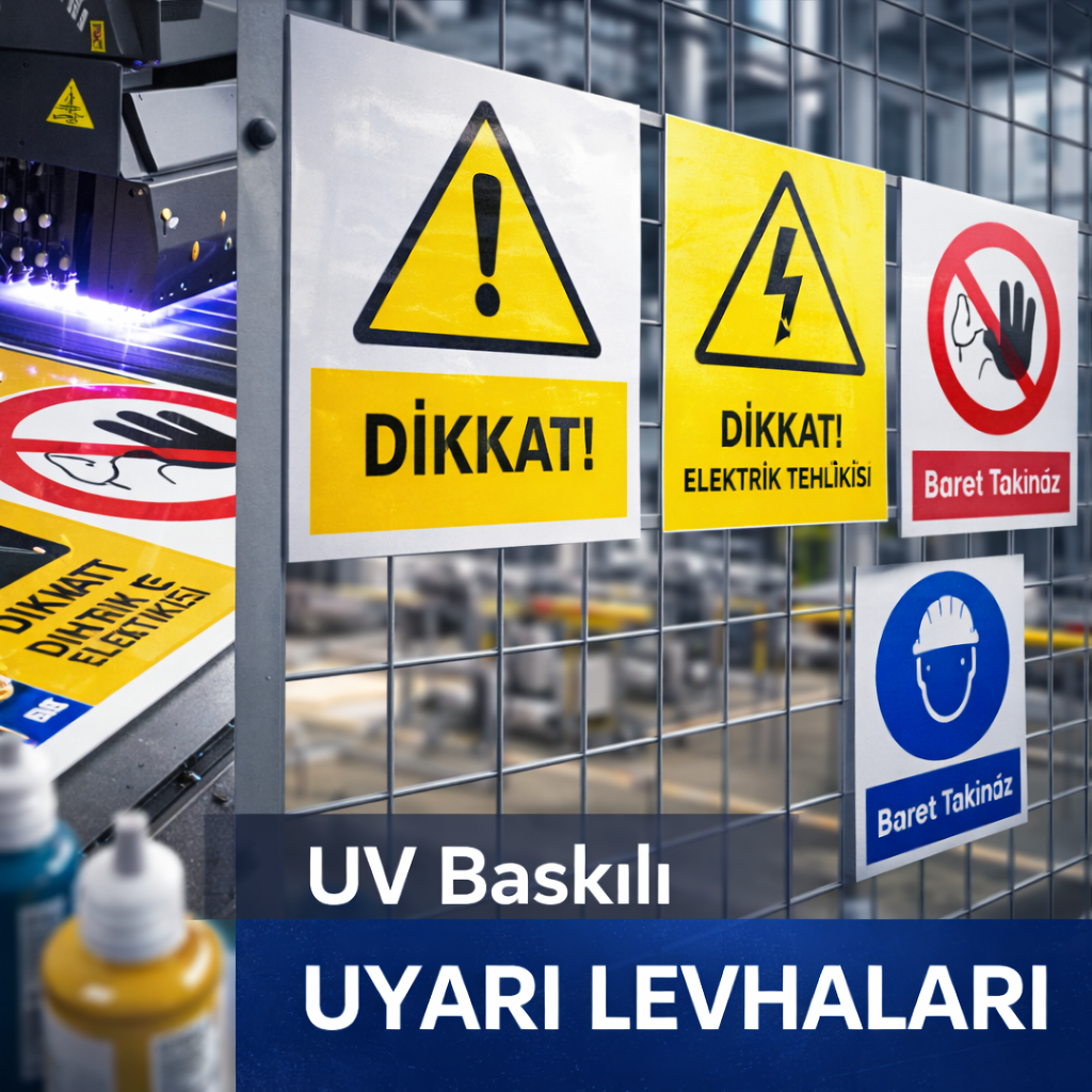 UV Baskılı Uyarı Levhaları